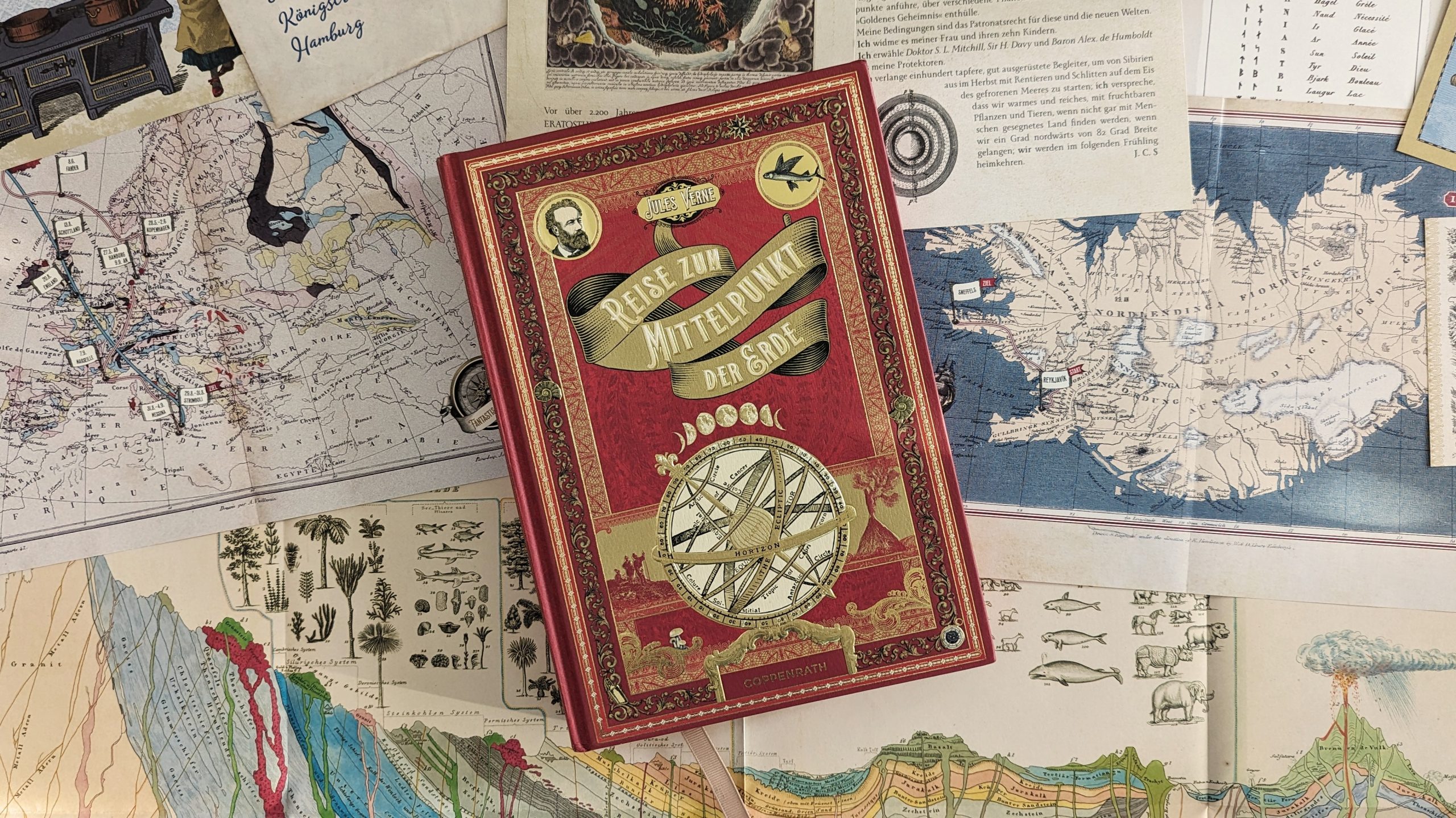 Reise zum Mittelpunkt der Erde von Jules Verne - Lauschige Lesezeit